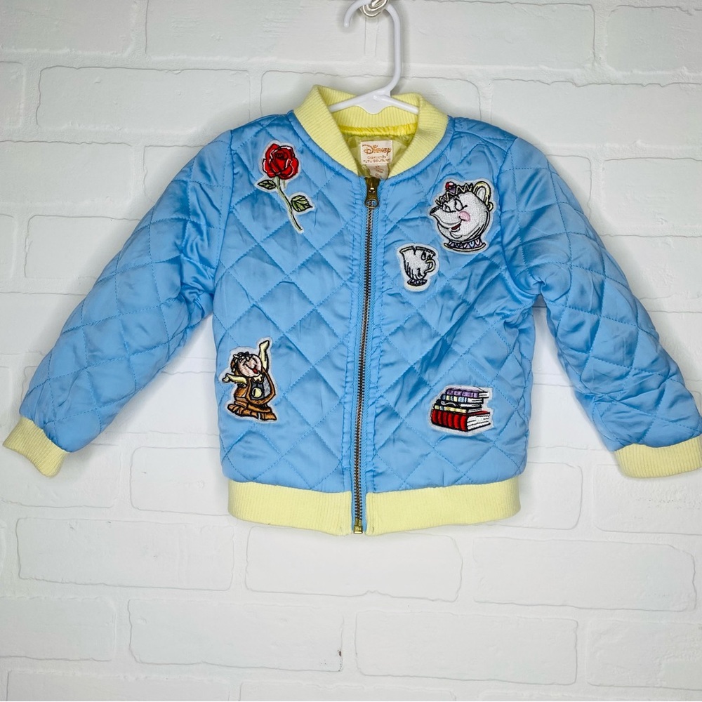 Disney Collection By Tutu Couture 2T Beauty & The Beast Jacket Coat